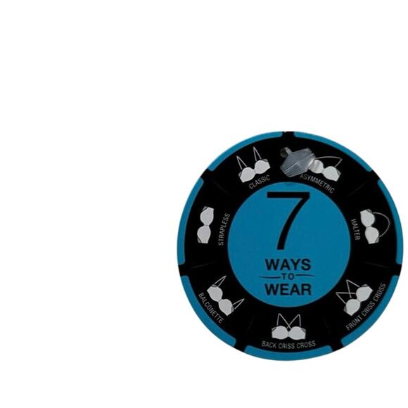 Bali 7 Ways To Wear Underwire Bra 36C With or Without Straps Multi-way - Picture 3 of 8